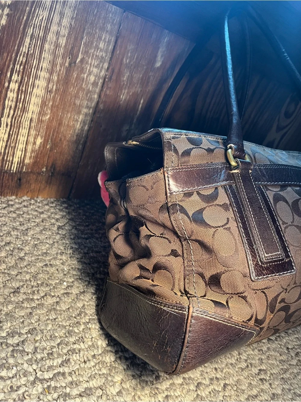 Chocolate Brown Coach bag